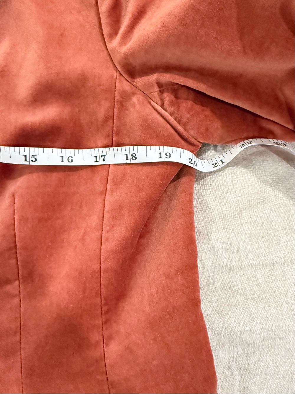 Judith Hart Petites Women's Warm Orange Blazer Size 16P - Picture 6 of 7
